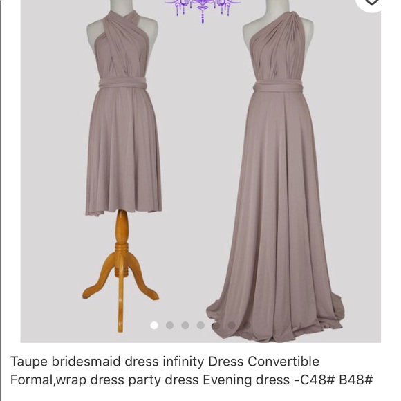 infinity maxi dress